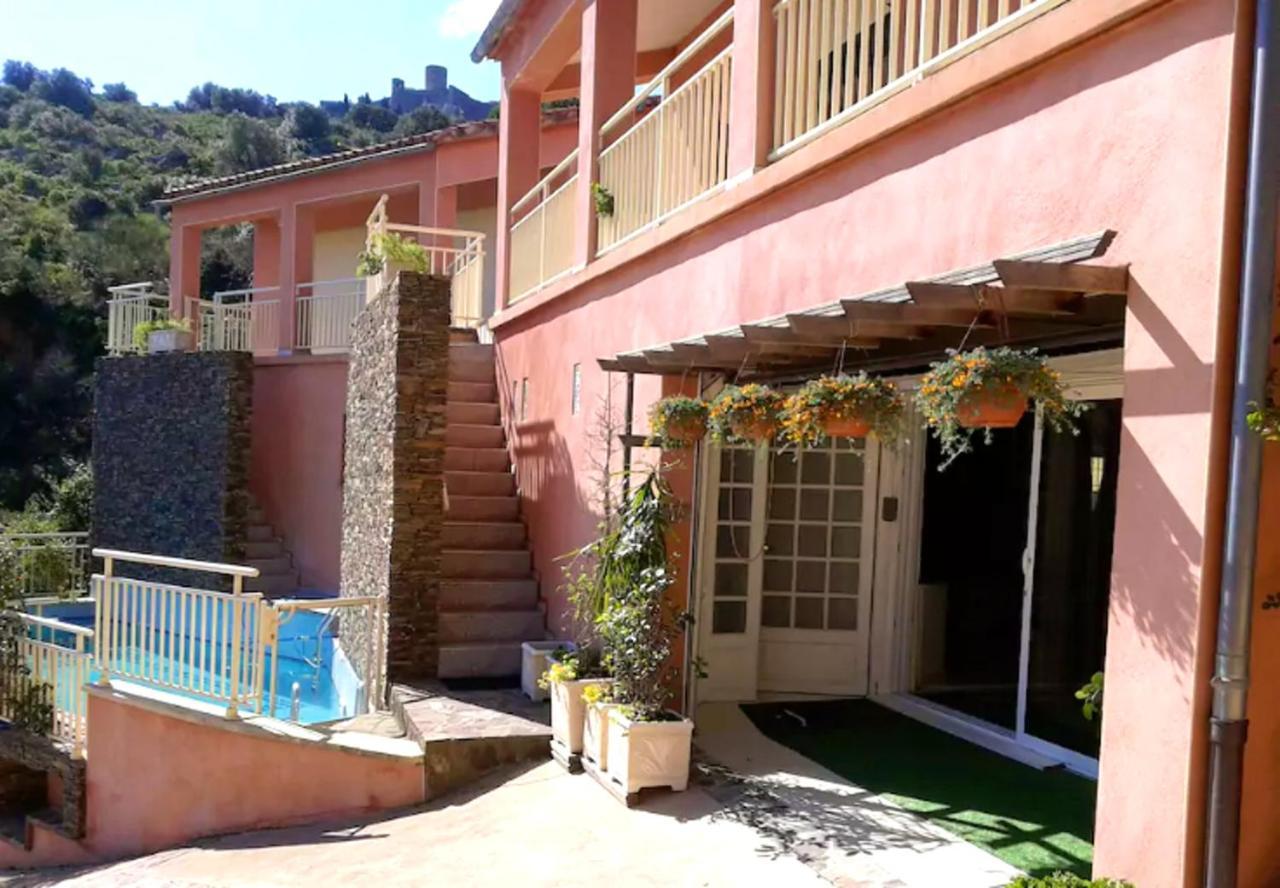 Studio Charmant Avec Vue Sur La Mer A Collioure 55 M² Terrasse Apartman Kültér fotó